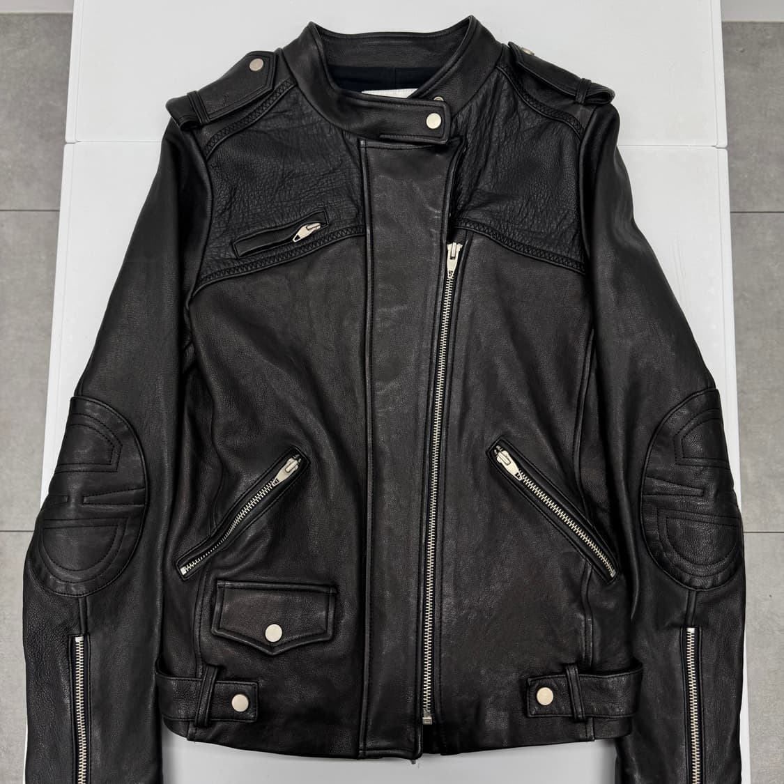 산드로 양가죽 자켓  상품이미지2