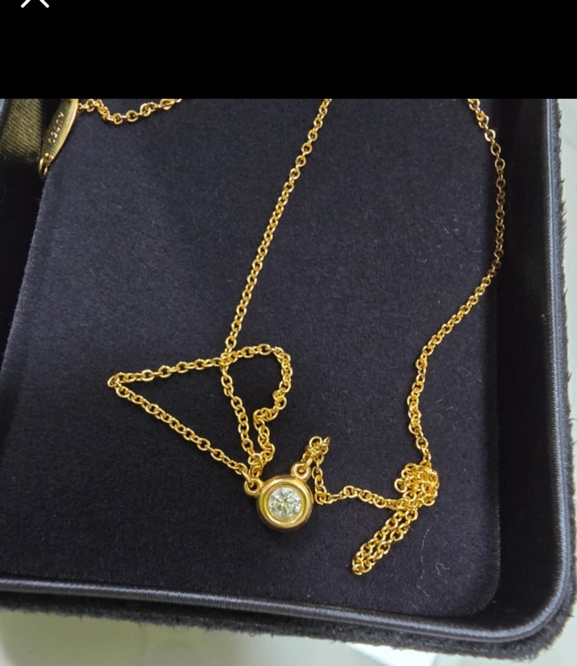 정품) 티파니 앤코 다이아 목걸이 상품이미지1