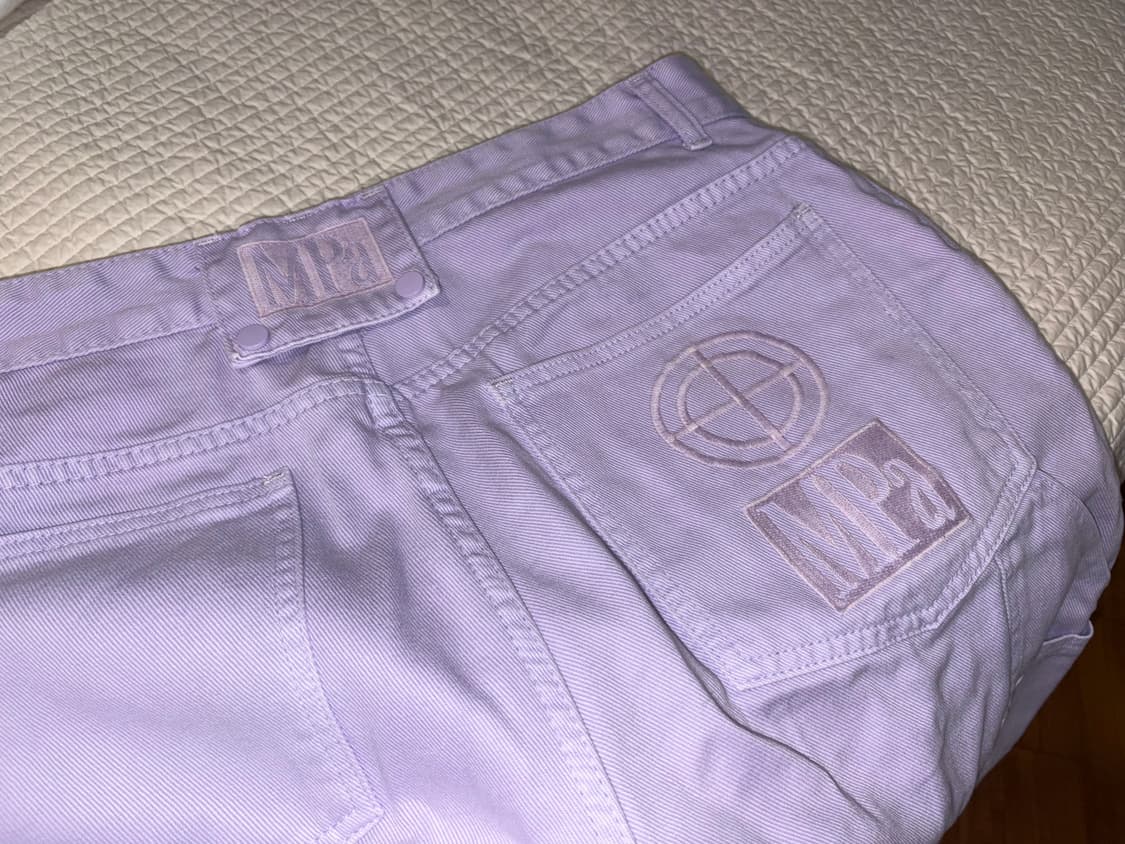 플라스틱프로덕트 24ss painter pants lavender 상품이미지3