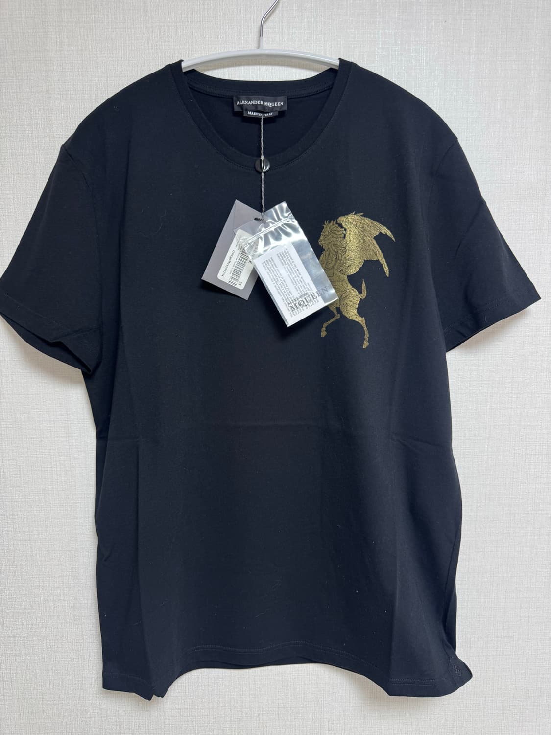 Alexander McQueen Gold Pegasus Embroider 상품이미지1