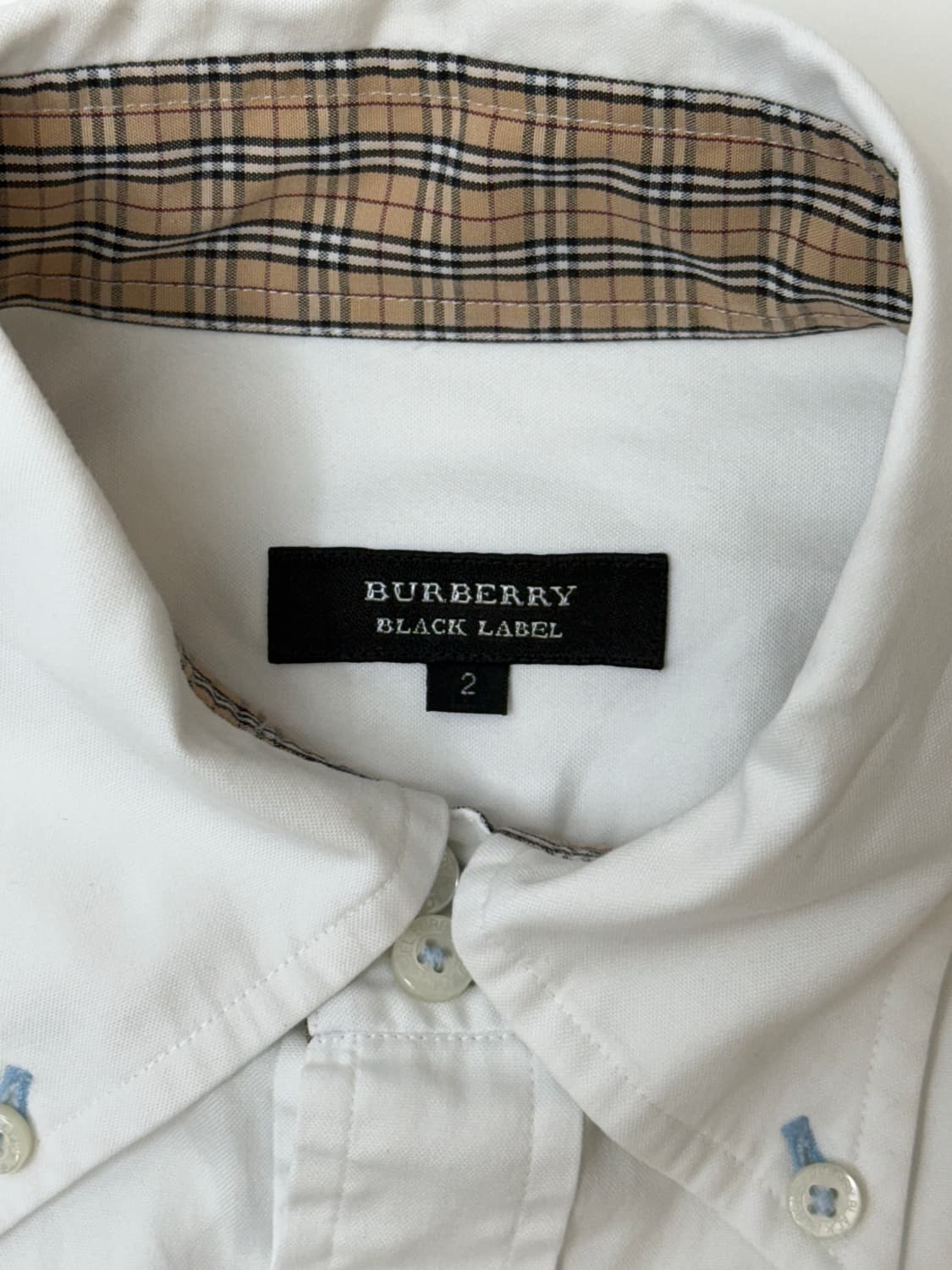 Burberry 버버리 반소매 화이트 셔츠 상품이미지6