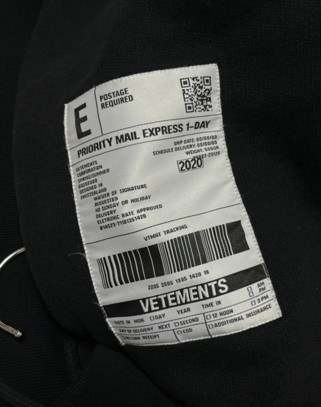 베트멍 바코드 후드 상품이미지2