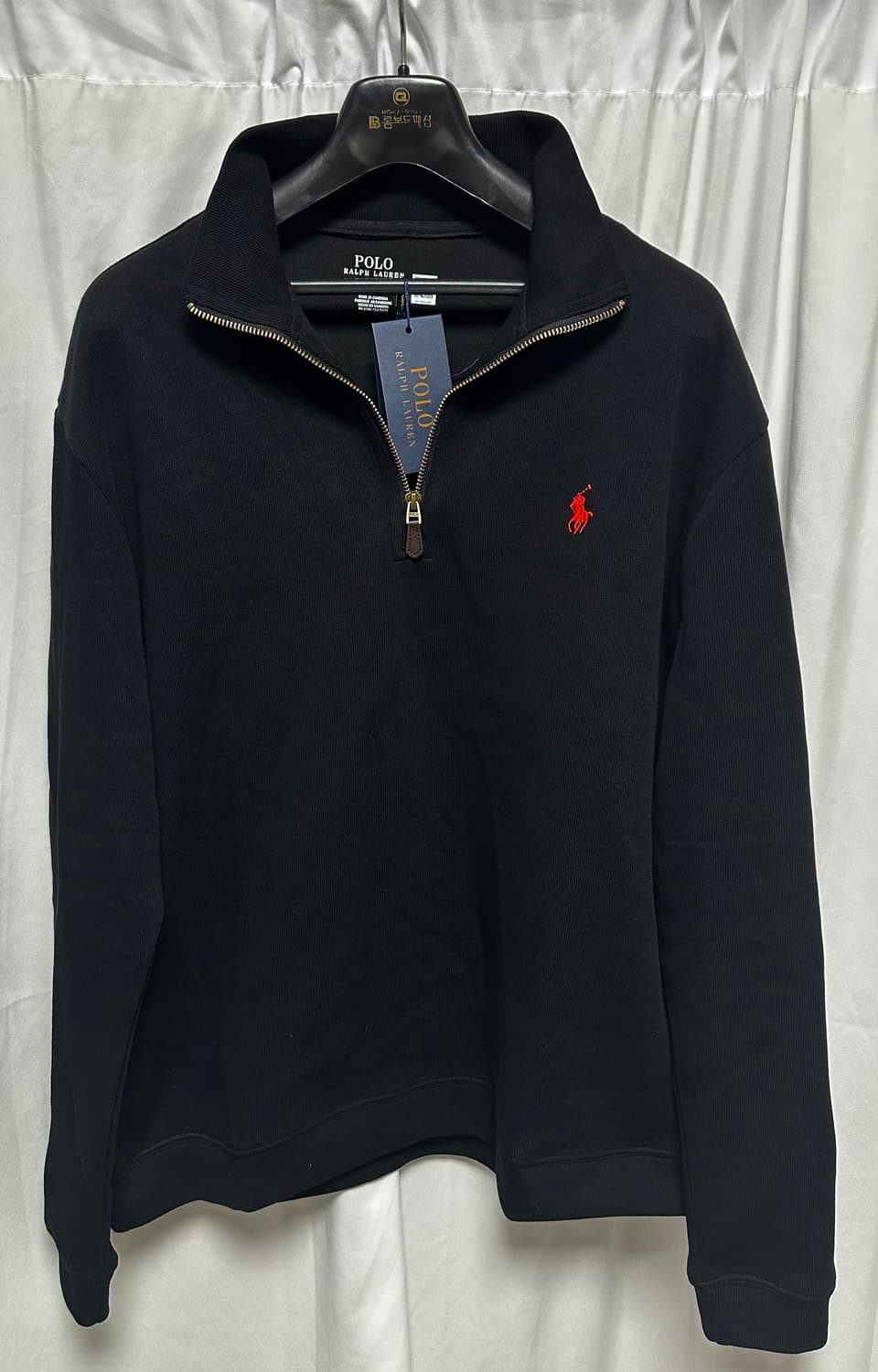 no.143 폴로랄프로렌 코튼 하프집업 새상품 xxl 상품이미지1