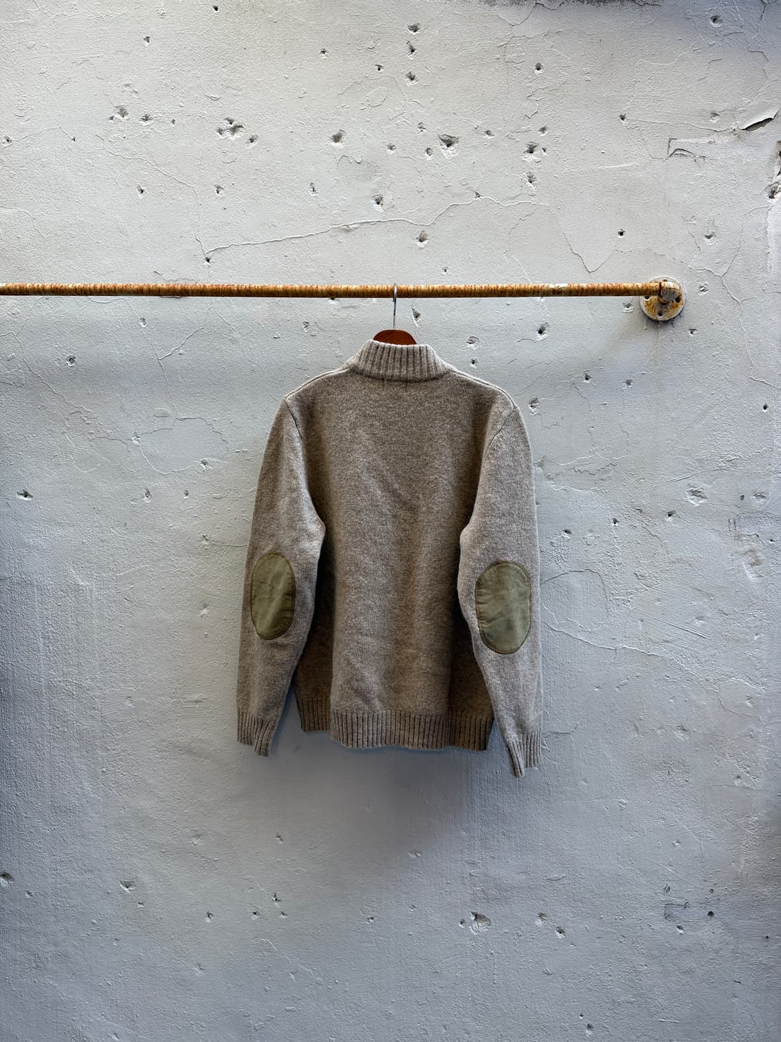 엘엘빈 울 니트집업 상품이미지2