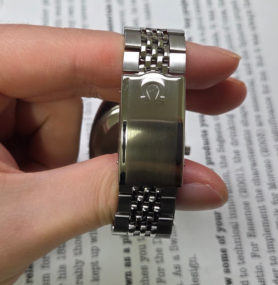 빈티지 오메가 씨마스터 테레비 애플민트 데이데이트 (일자형 브슬 ver) 상품이미지8