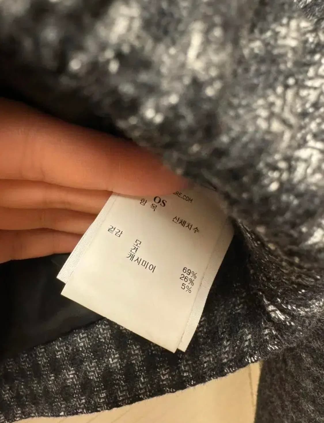 LFM 체크 블루종 상품이미지3