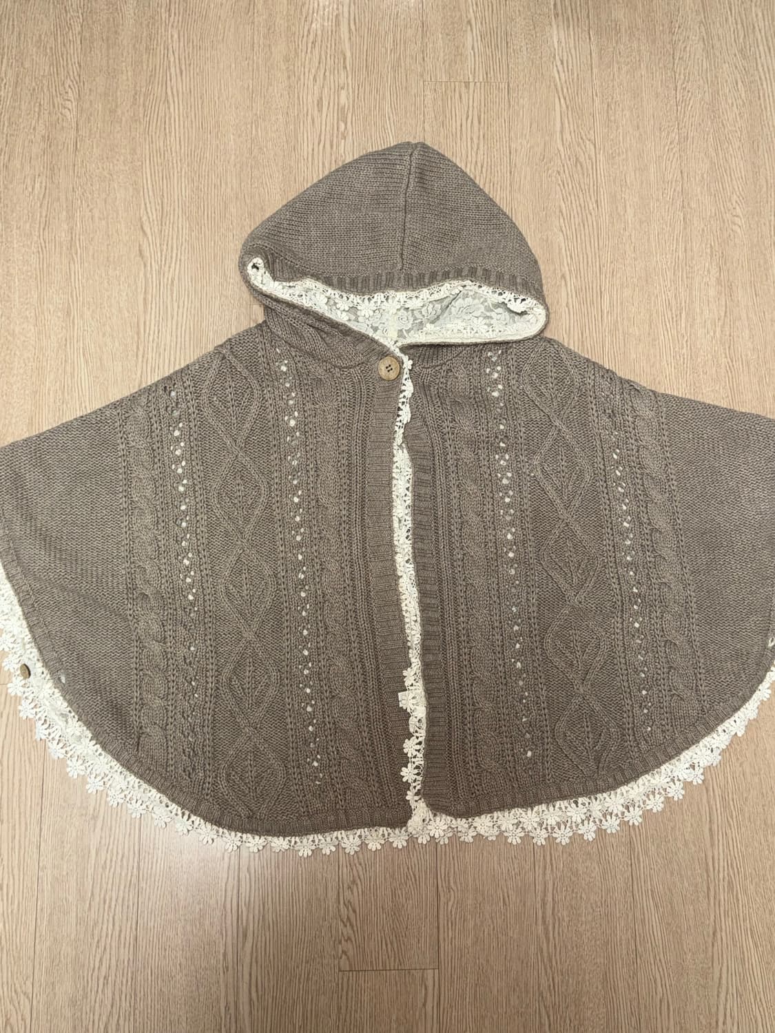 어스뮤직 리버시블 케이프 상품이미지1