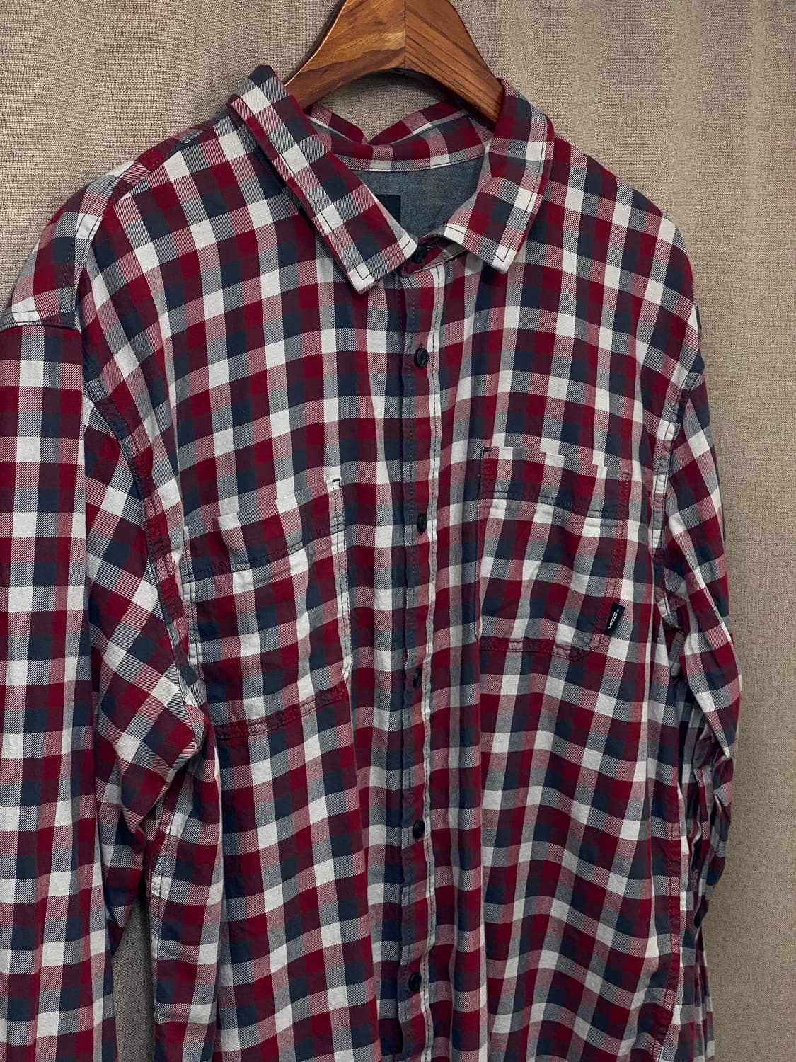 반스 체크 셔츠 상품이미지2