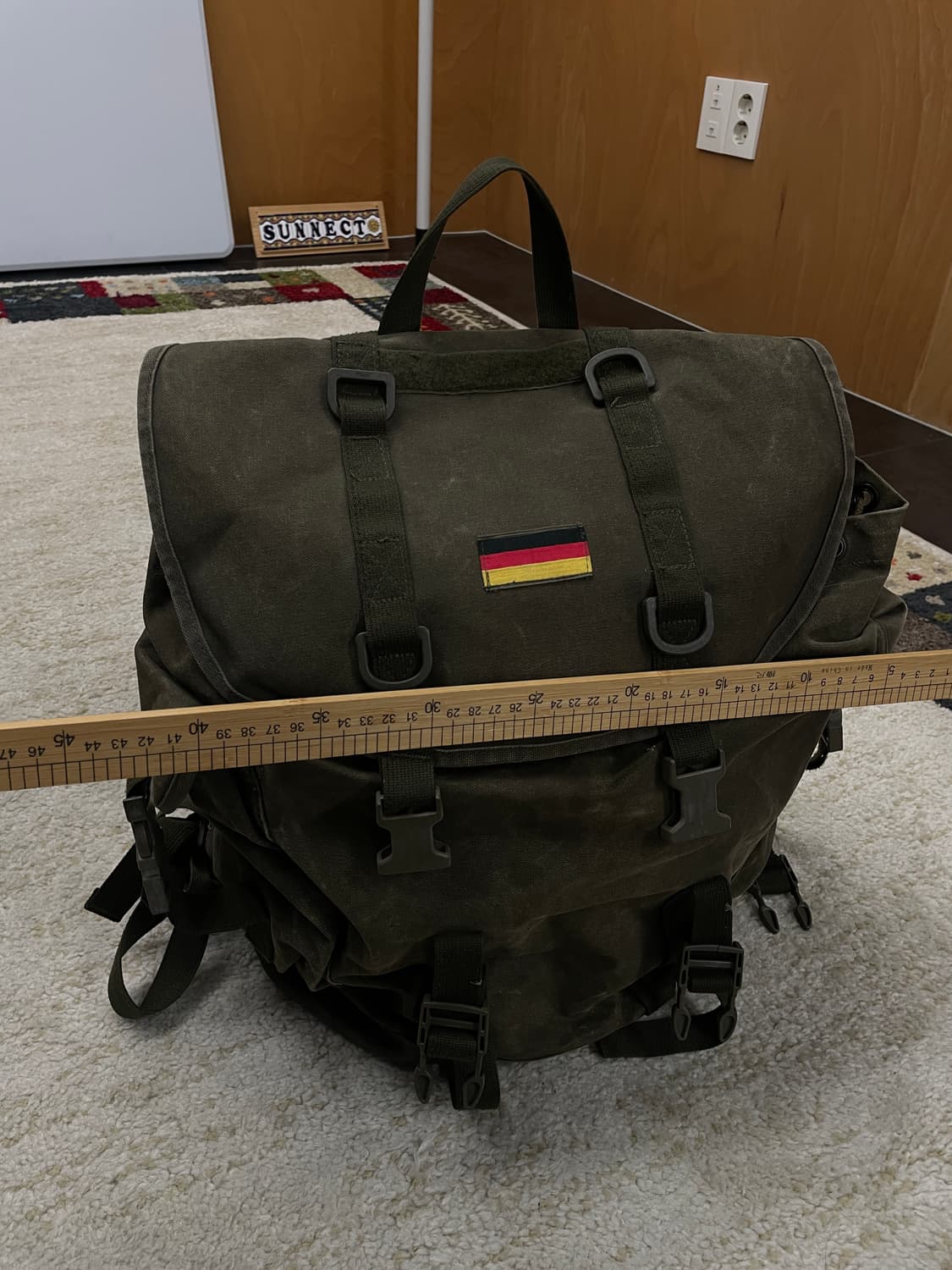 독일군 오리지널 빈티지 밀리터리 백팩 (spekon) 상품이미지9