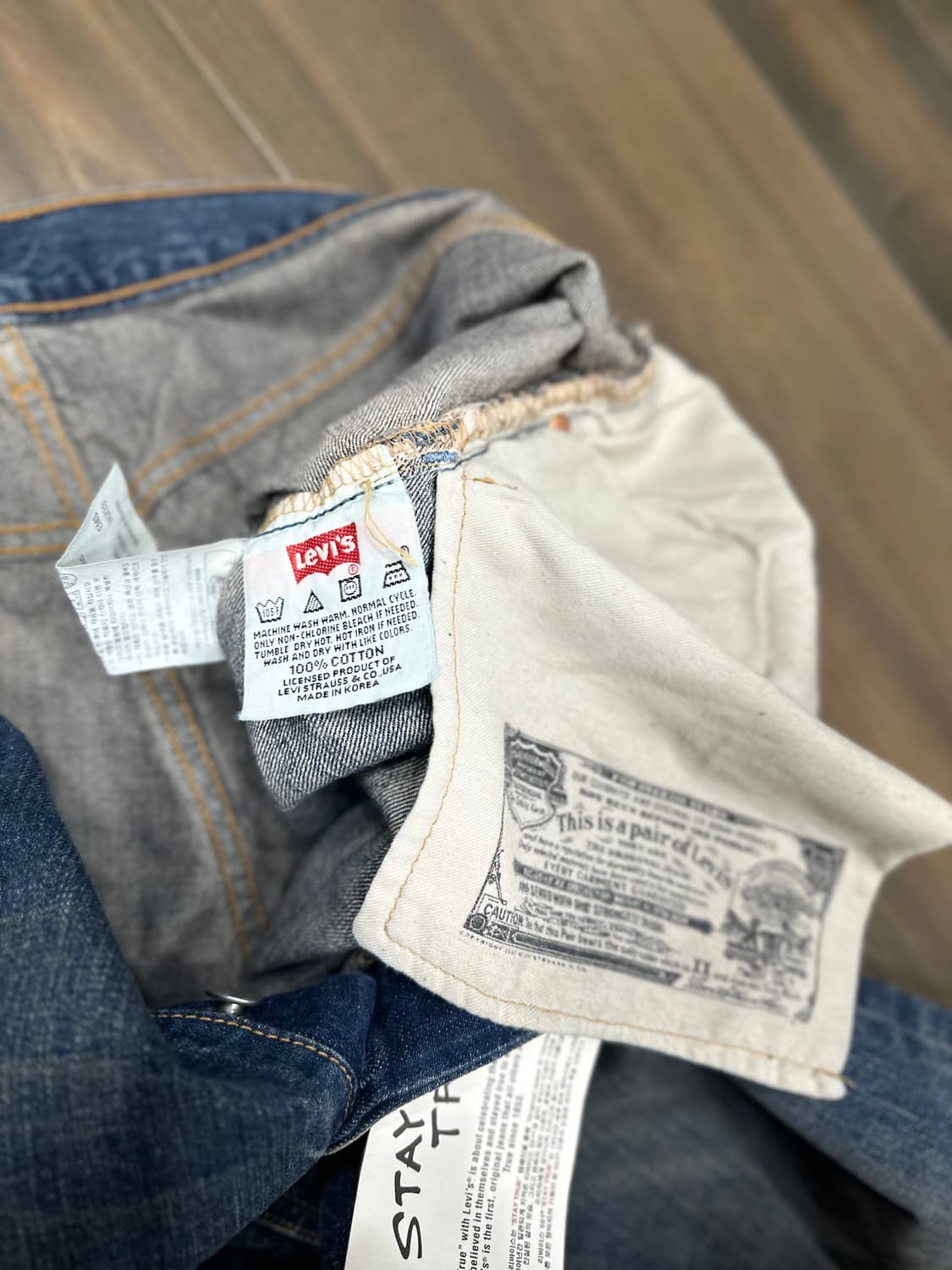 07 리바이스 조재진 .STAY TRUE 501  36사이즈 상품이미지5