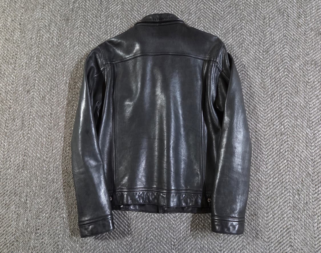 Pineal Jet Leather 리얼 레더 트러커 자켓
 상품이미지2