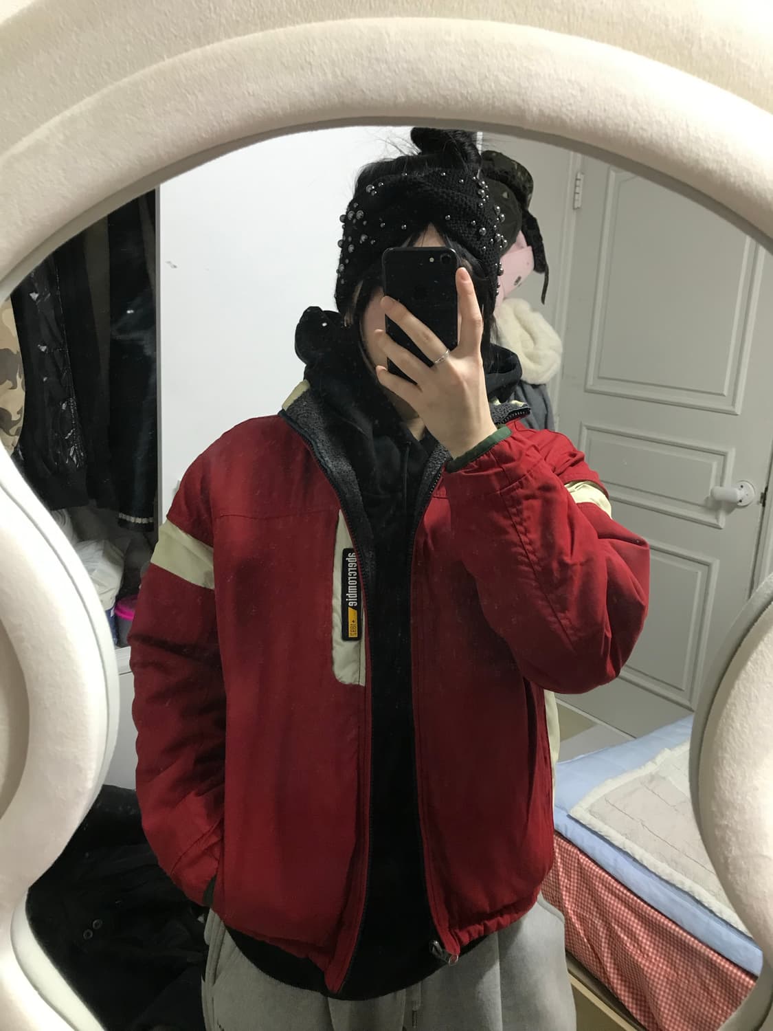 아베크롬비 2way 후리스 자켓 상품이미지1