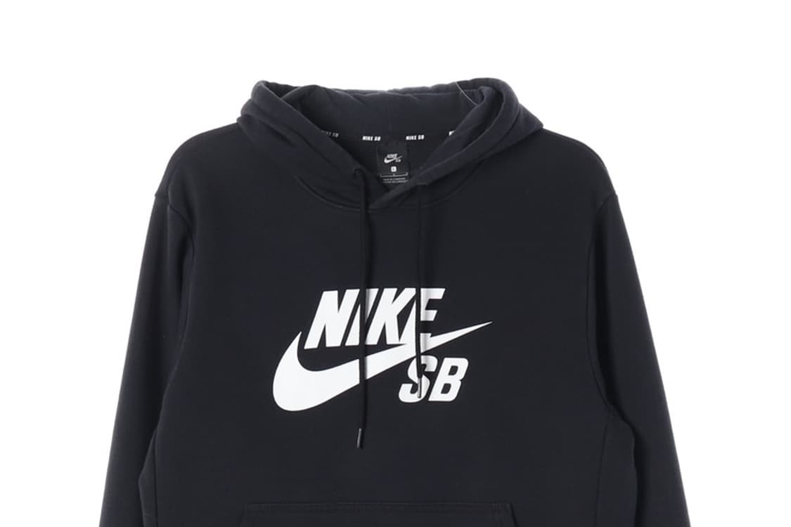 나이키 SB 빅로고 블랙 기모 후드티 L 상품이미지3
