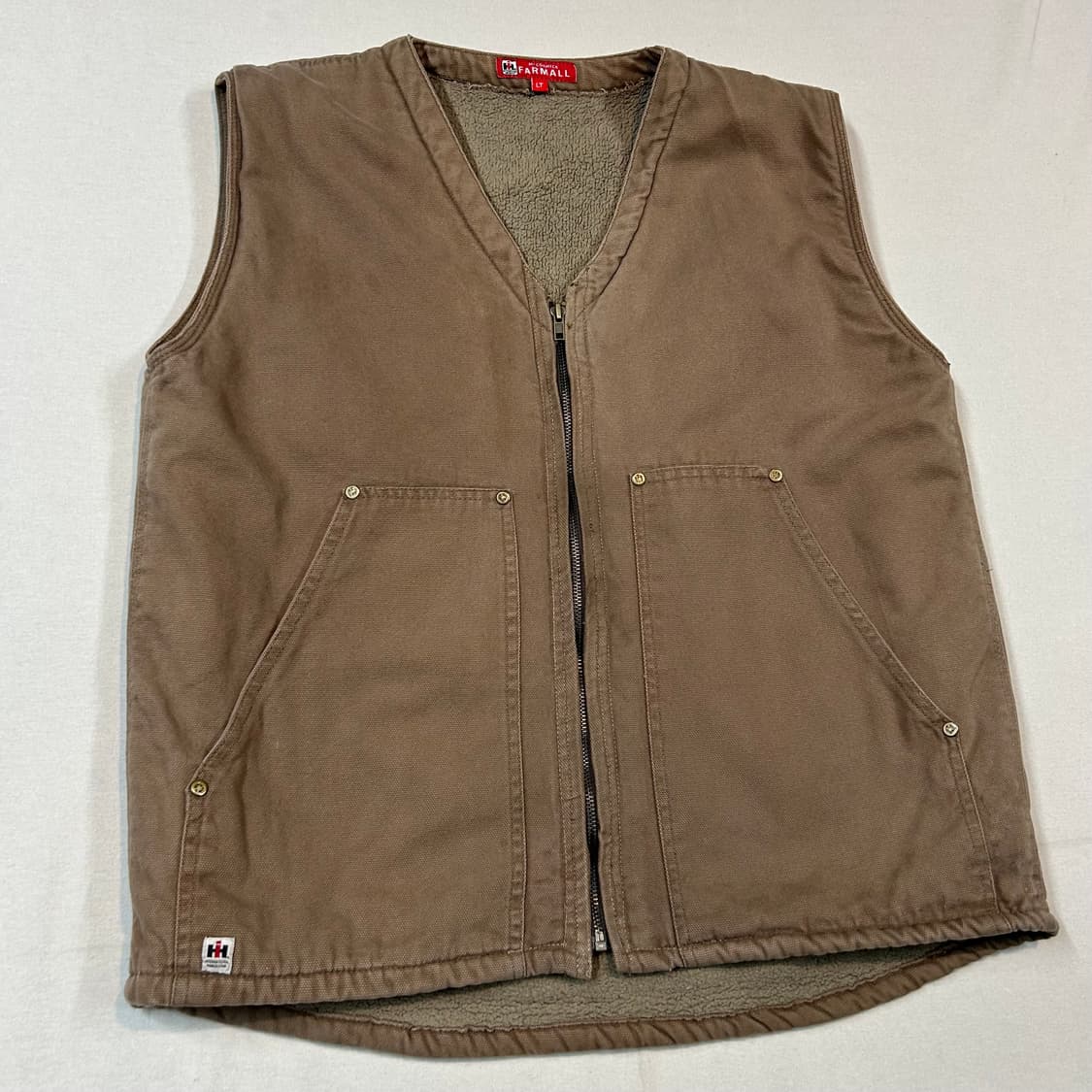 L) USA 워크웨어 베스트 조끼 집업 상품이미지2