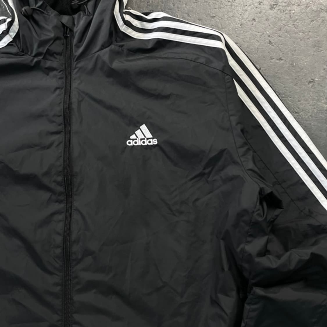 105 아디다스 삼선 바람막이 상품이미지2