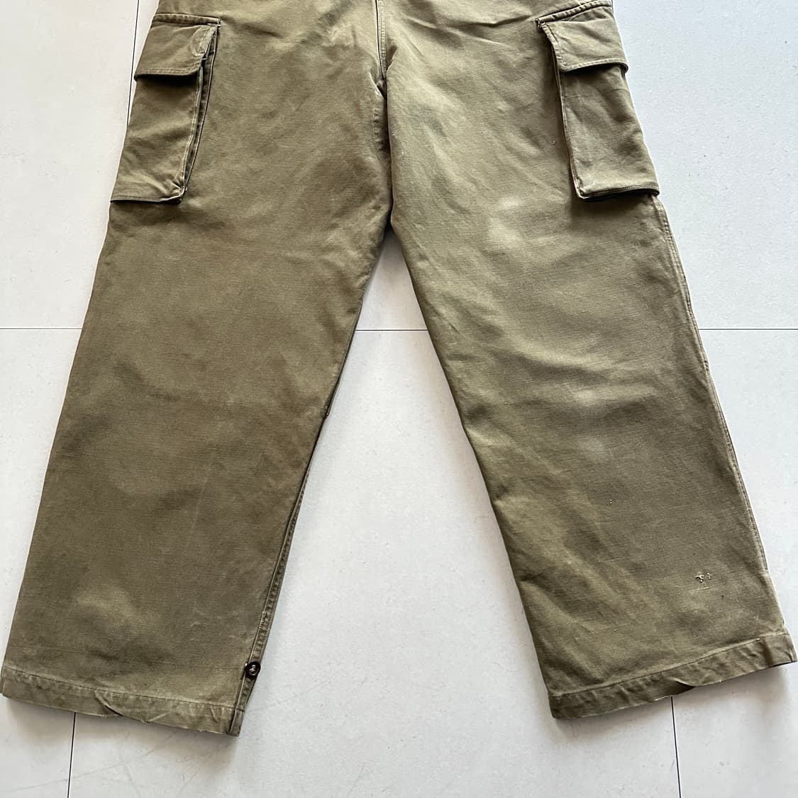40s 오리지널 프렌치아미 프랑스군 초기형 M-47 팬츠 상품이미지9