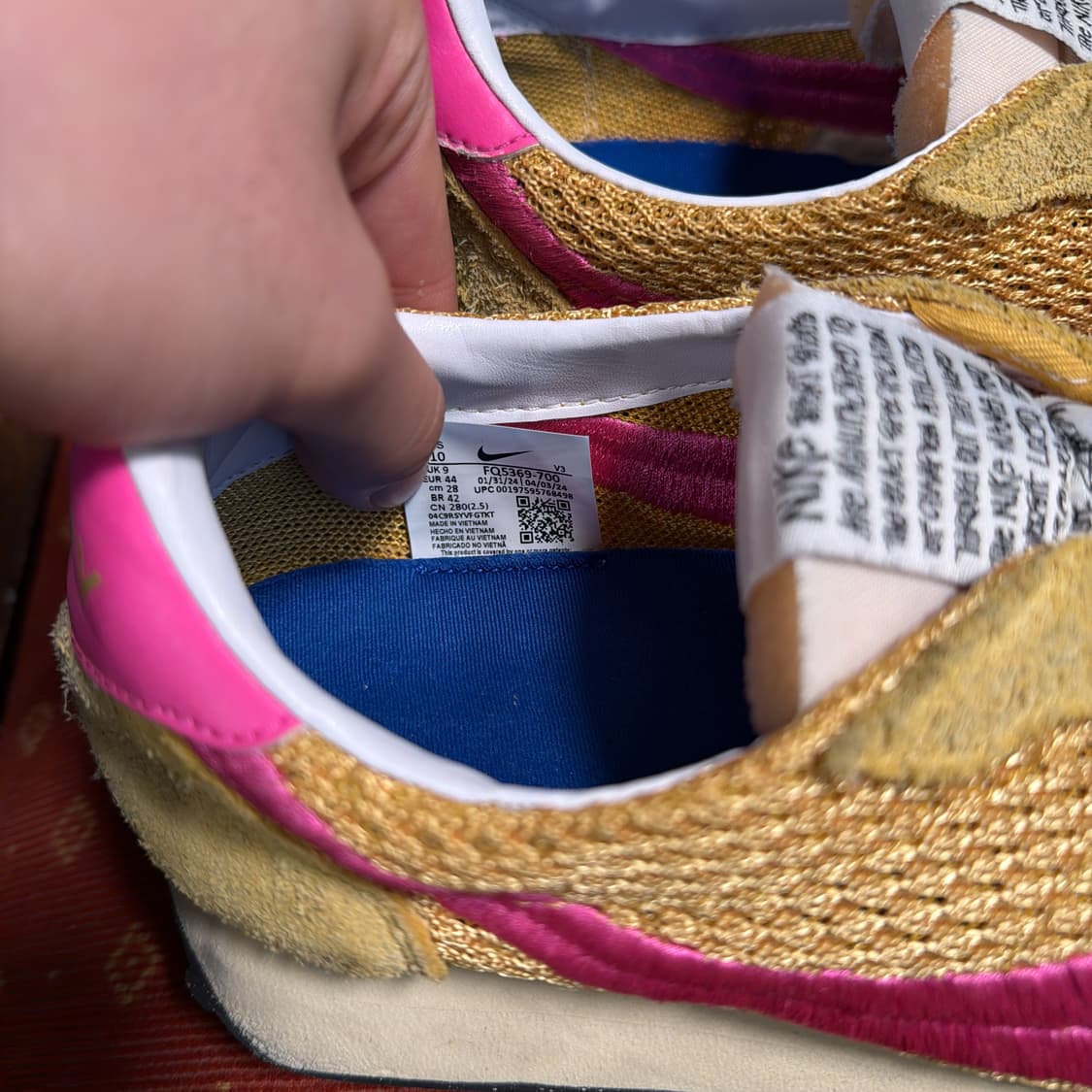 스투시 X 나이키 LD 1000 스니커즈 상품이미지6