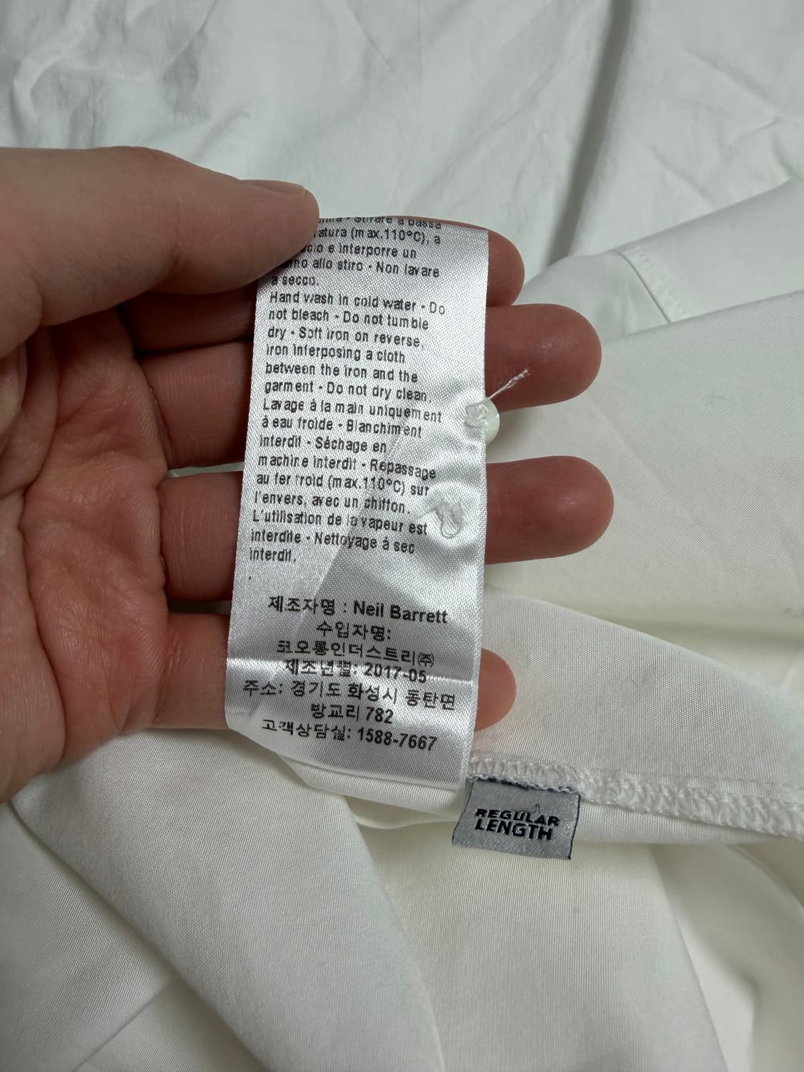 닐바렛 페인티드 카라 셔츠 상품이미지7