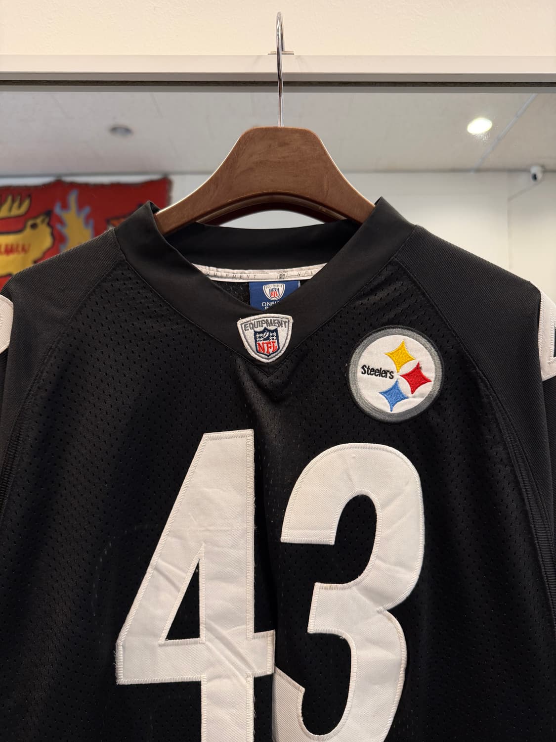 (deadstock) Reebok 리복 NFL 피츠버그 스틸러스 풋볼 저 상품이미지3