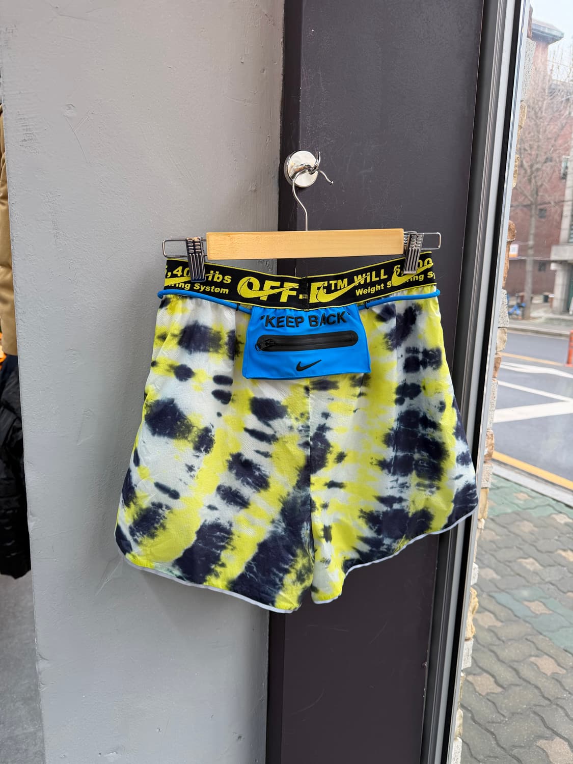 S/ 오프화이트x나이키 타이다이 러너 쇼츠팬츠 상품이미지6