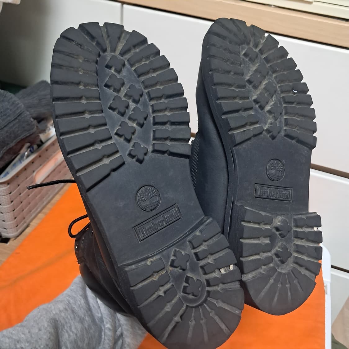 팀버랜드 6인치 워커 부츠 12907주니어 5.5M(230~235추천) 상품이미지4