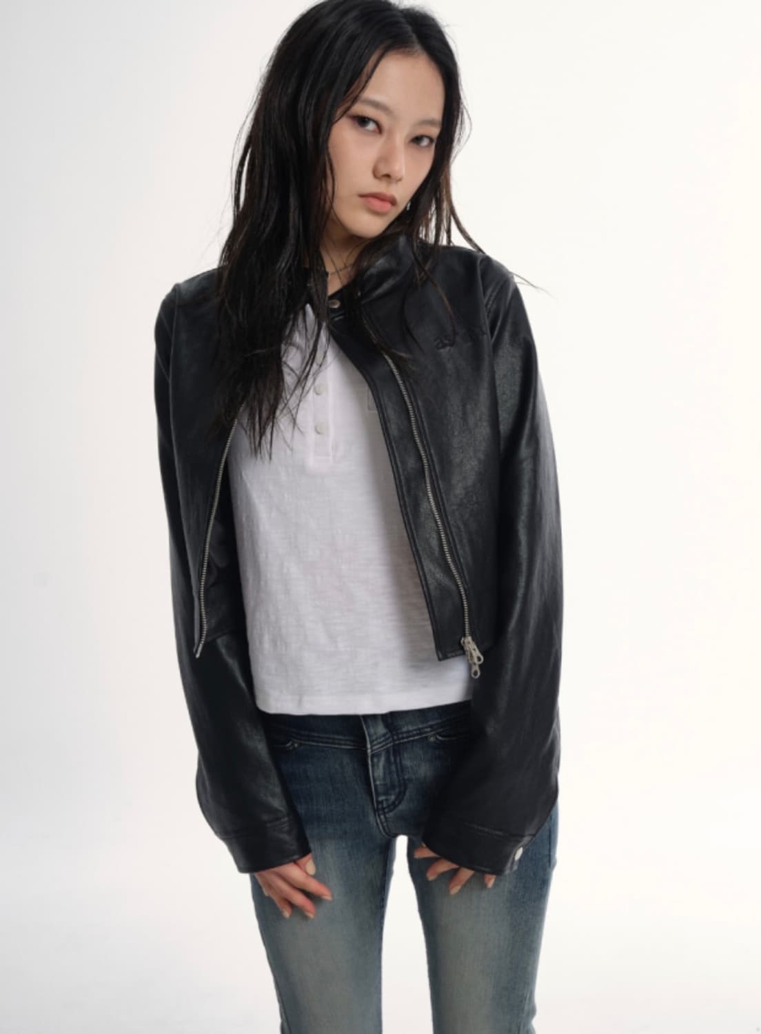 애즈온 ATLANTA POCKET TEE 화이트 상품이미지3