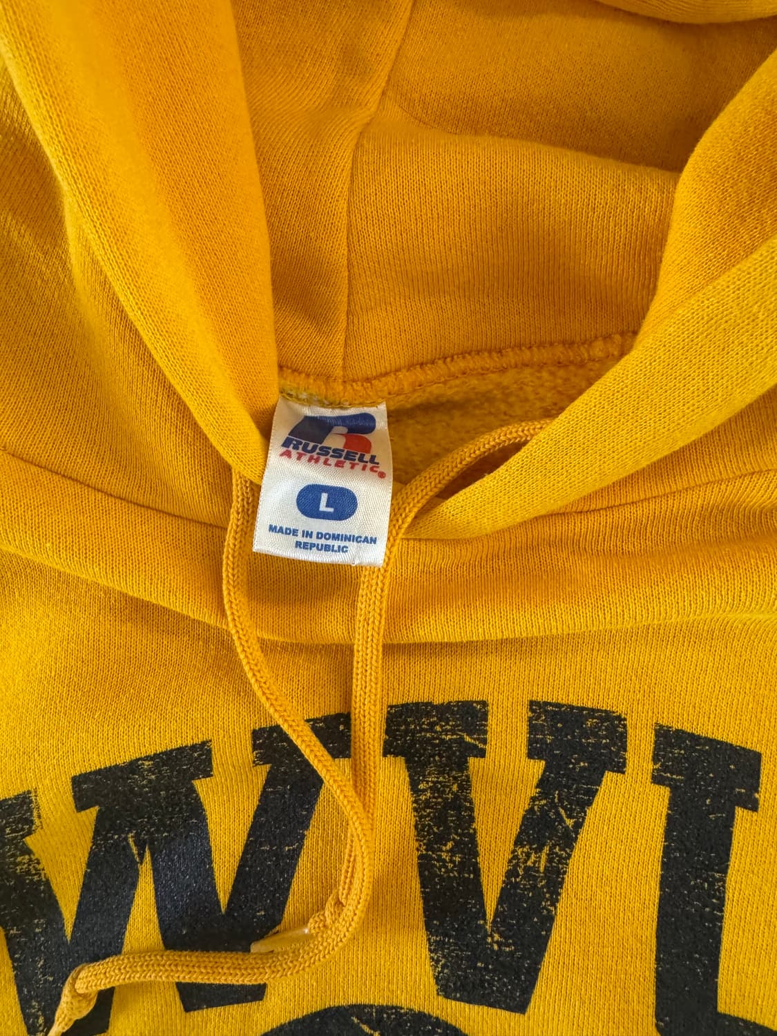 빈티지 Russell Athletic 후드티셔츠 L 상품이미지3
