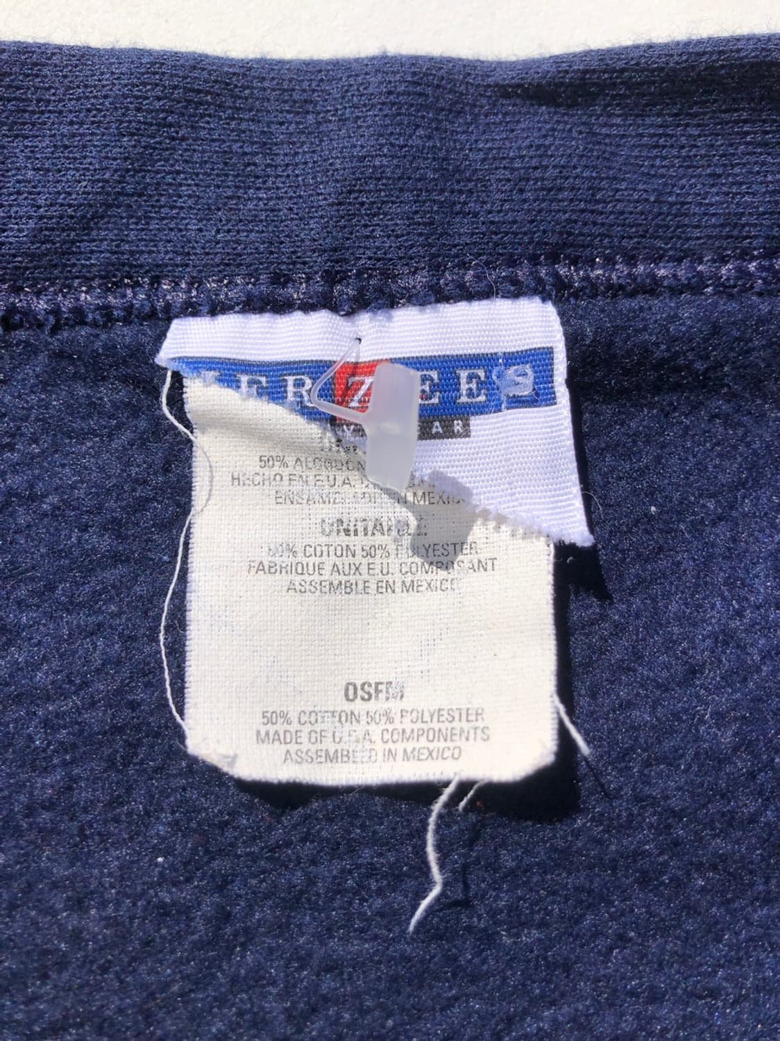 빈티지 구제 네이비 브이넥 가디건 상품이미지9