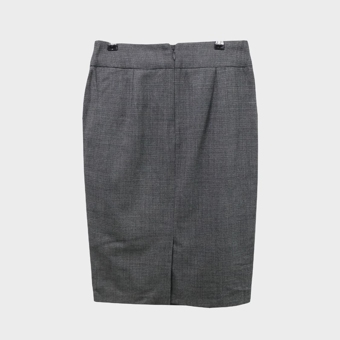 [미사용품] 아르마니 울 혼방 미디 스커트 61954 상품이미지2