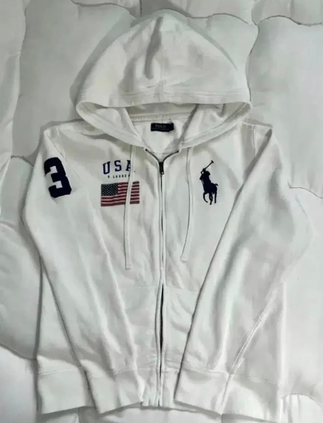 폴로 빅포니 성조기 후드집업 구해요! 상품이미지1
