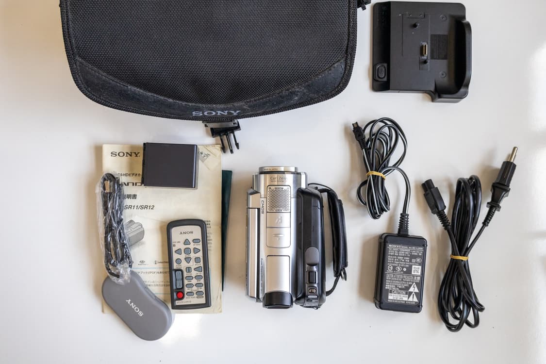 Sony HDR-SR11 / 빈티지 디지털 캠코더 상품이미지9