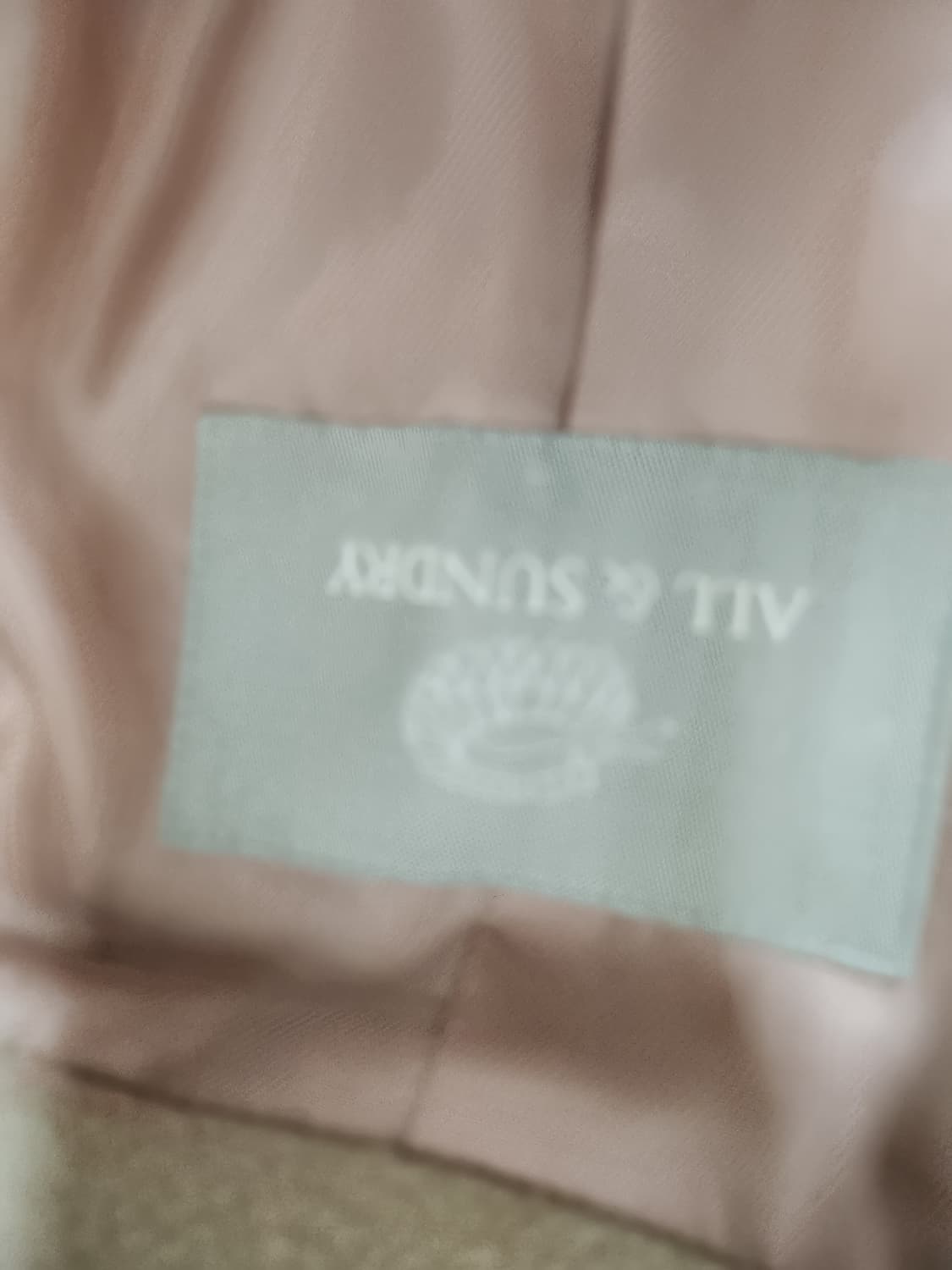 All&sundry모캐시미어코트66 상품이미지2