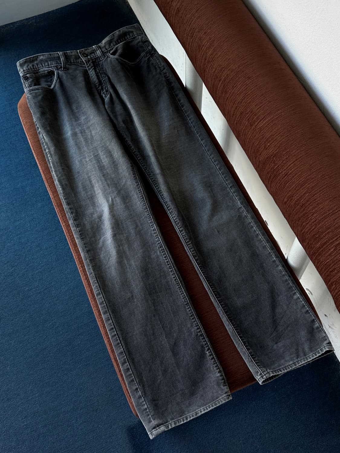 5pkt narrow cord straight pants 상품이미지6