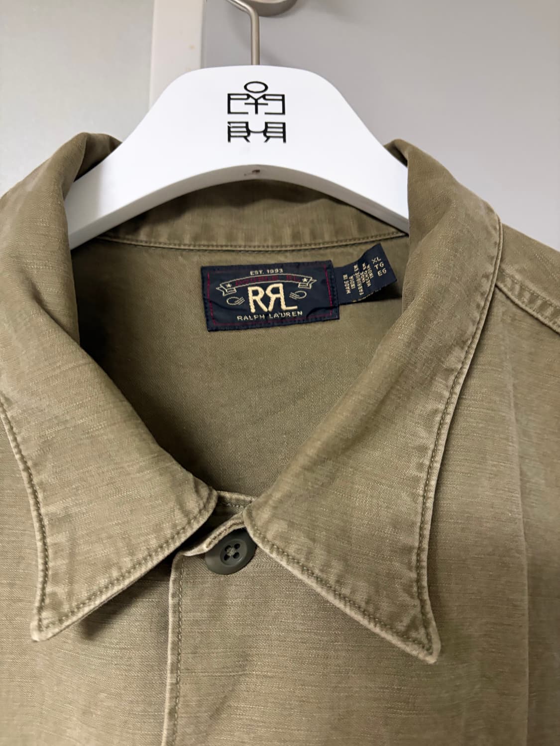 RRL 리버스 새티인 오버셔츠 상품이미지2