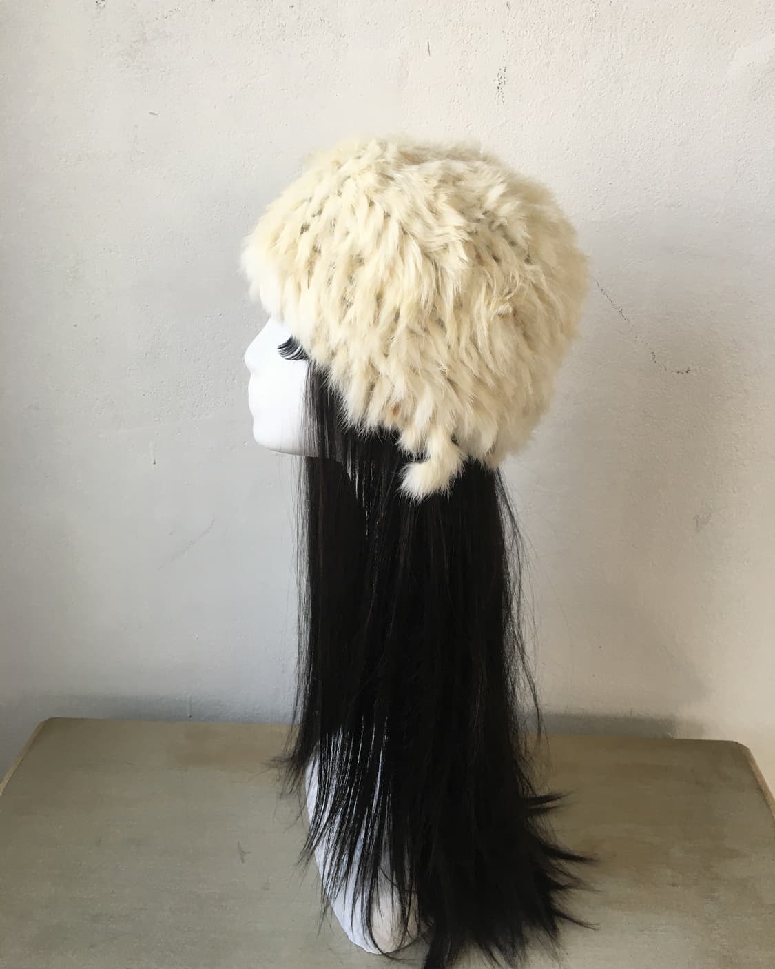  rabbit fur beanie 상품이미지2