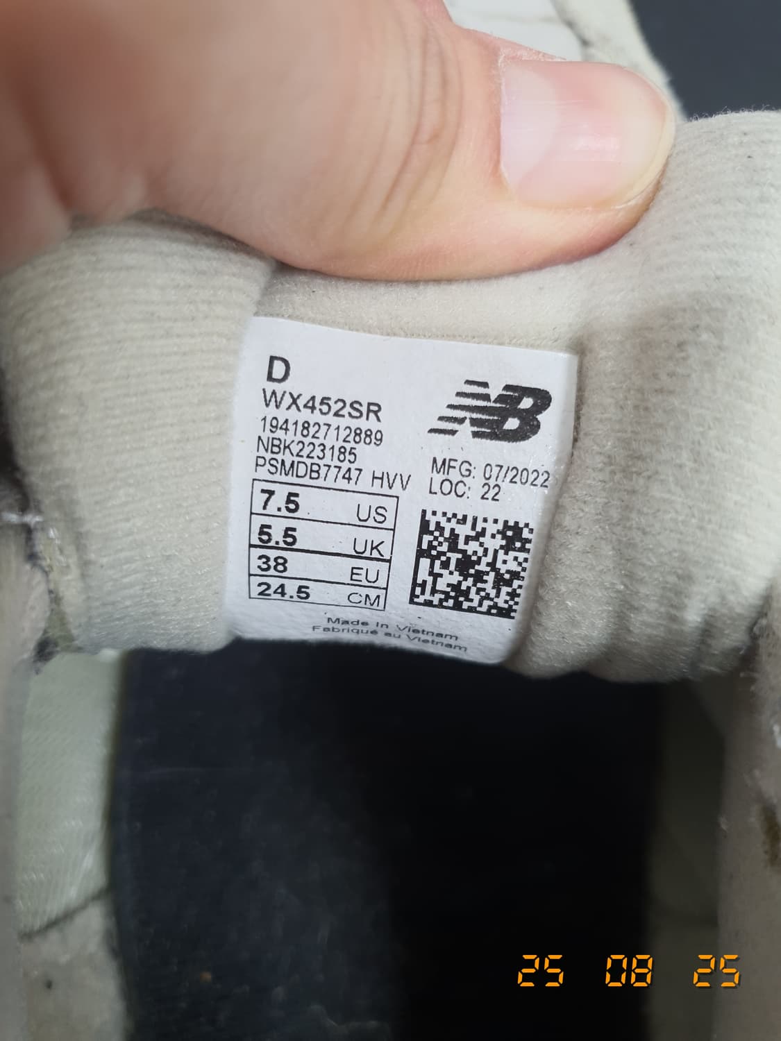 뉴발란스 452 운동화245(흰색) 상품이미지8