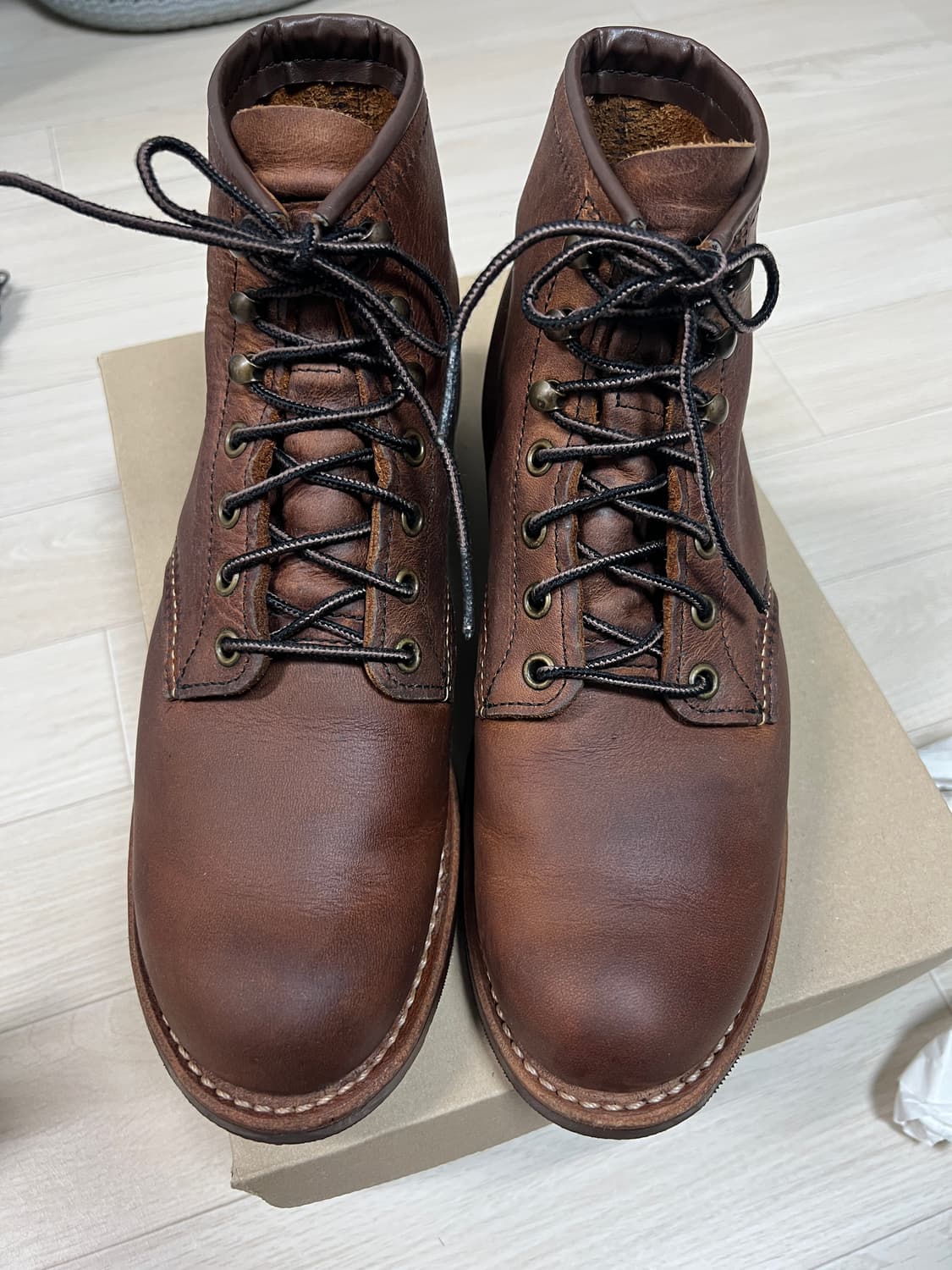 택포28) 레드윙 3343 블랙스미스 7.5D 255 상품이미지2