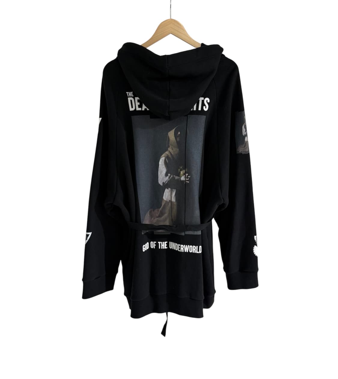 언더커버 19SS 더 데드 허밋 스트랩 롱 후디 상품이미지2