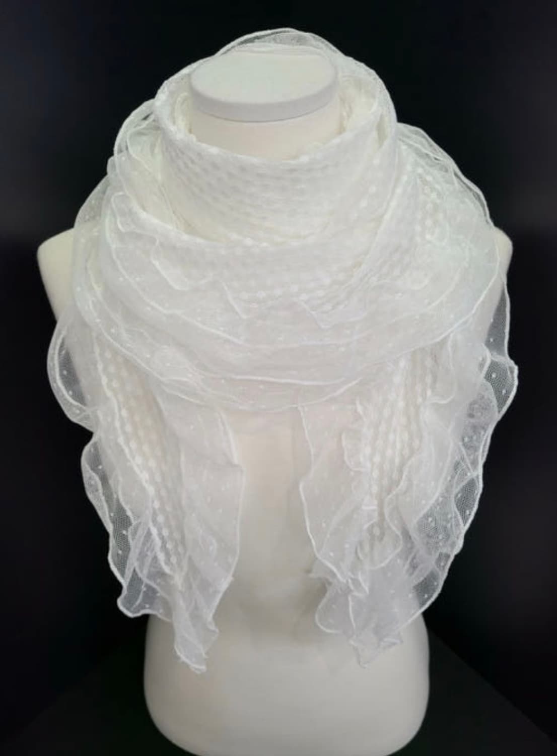 샵페어리 도트 머플러  상품이미지1