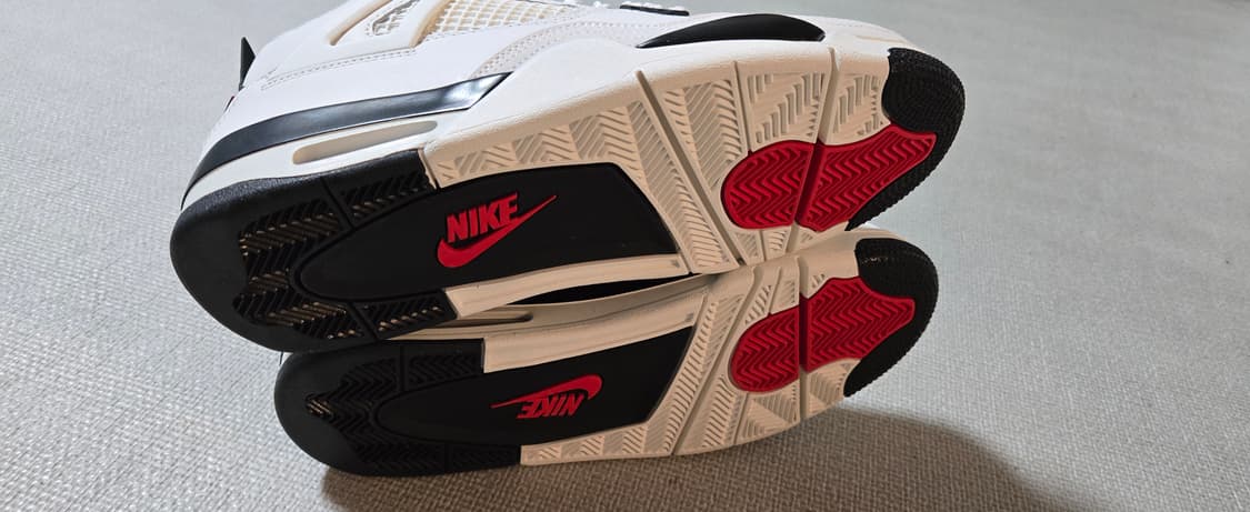 나이키 조던4 레트로 OG 화이트 285사이즈  상품이미지6