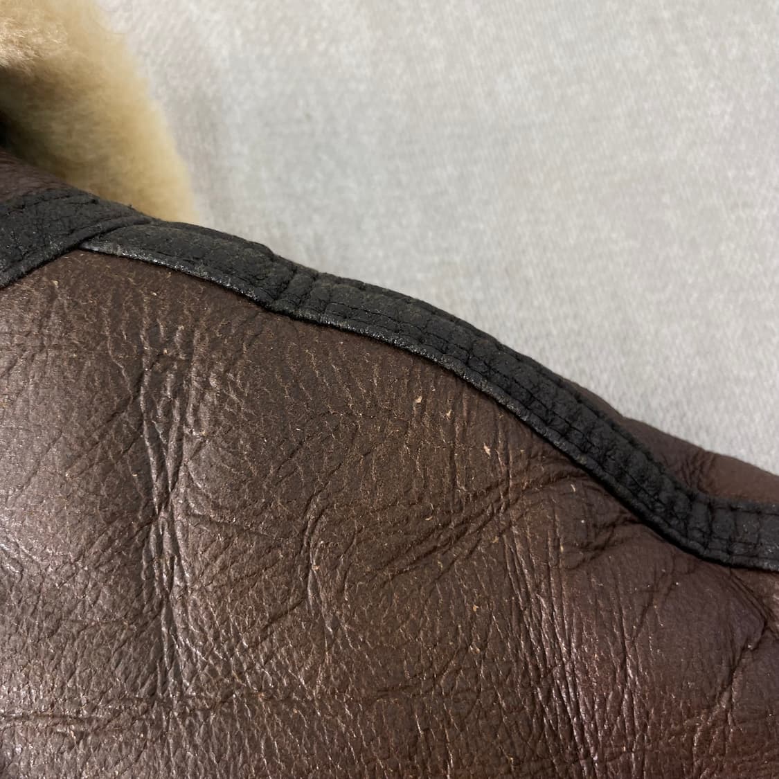 100  B-3 90s 램스킨 무스탕 자켓 상품이미지6