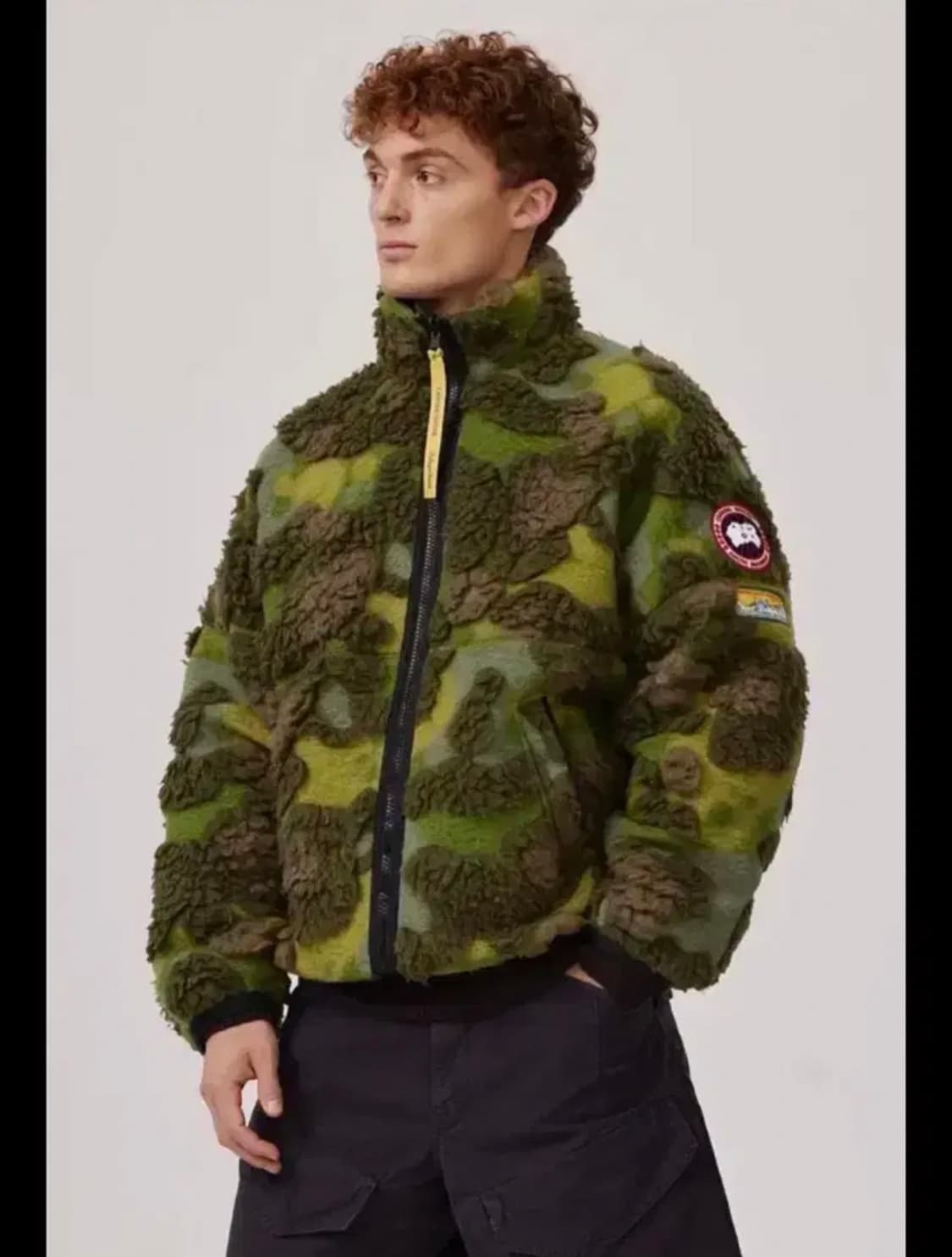 키드슈퍼 x 캐나다구스 카모 플리스 L 상품이미지1