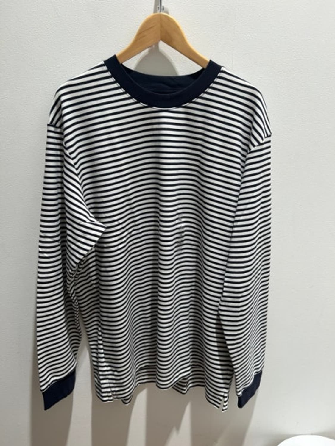 AIRism 코튼 스트라이프T (긴팔) 상품이미지2