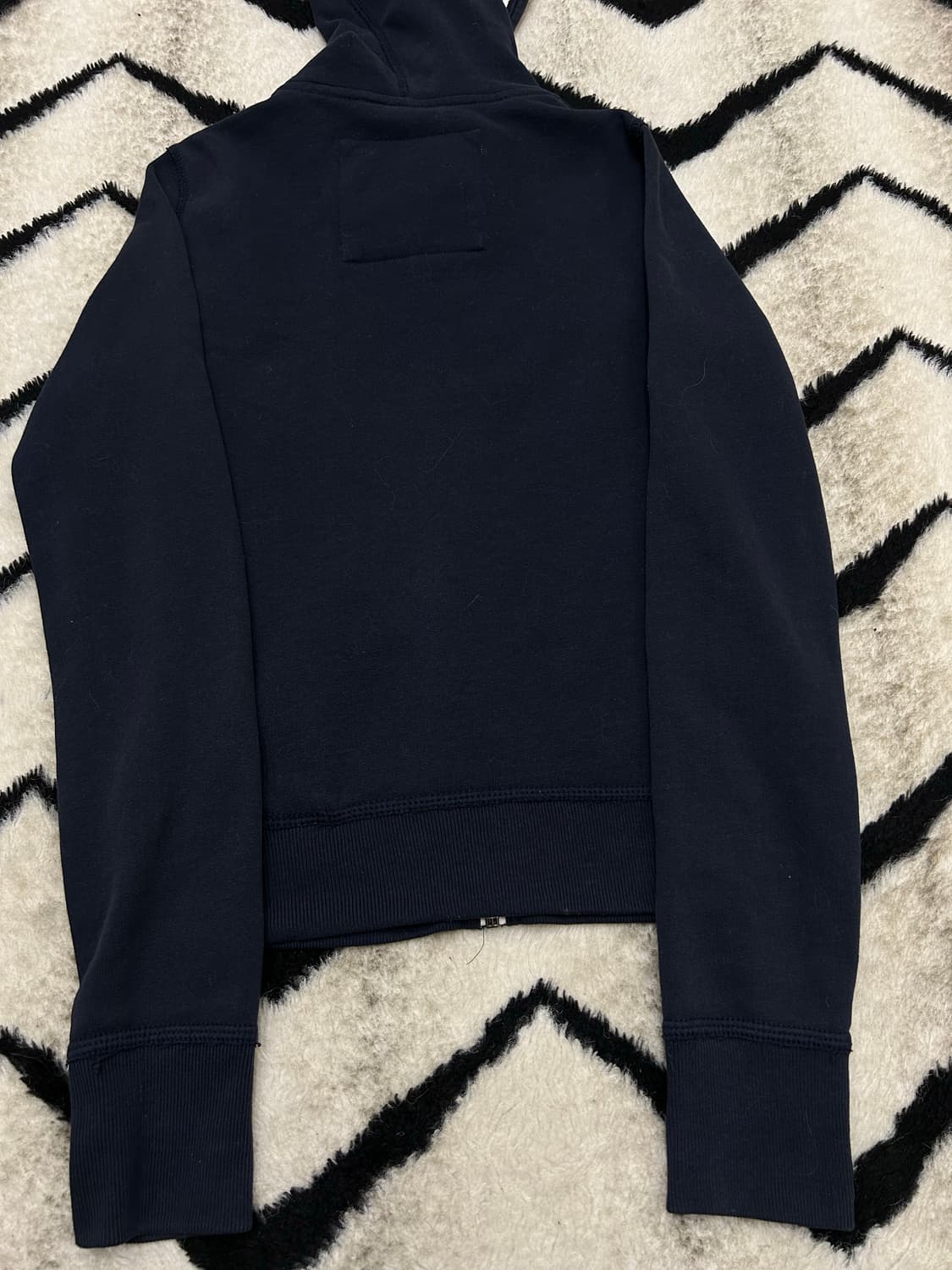 [S]아베크롬비 스펠아웃 후드집업/네이비/기모 상품이미지4