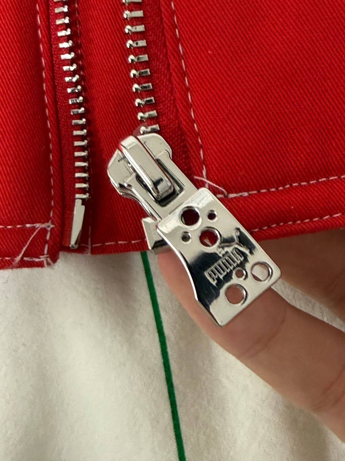 스쿠데리아 페라리 푸마 HP 2025 팀 몬자 레이싱 자켓 로소 코르사 상품이미지8