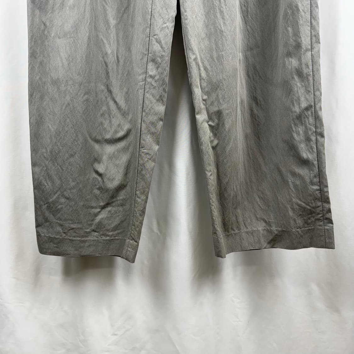 (L) 르마드 나일론 원턱 밴딩 팬츠 샌드그레이 상품이미지3