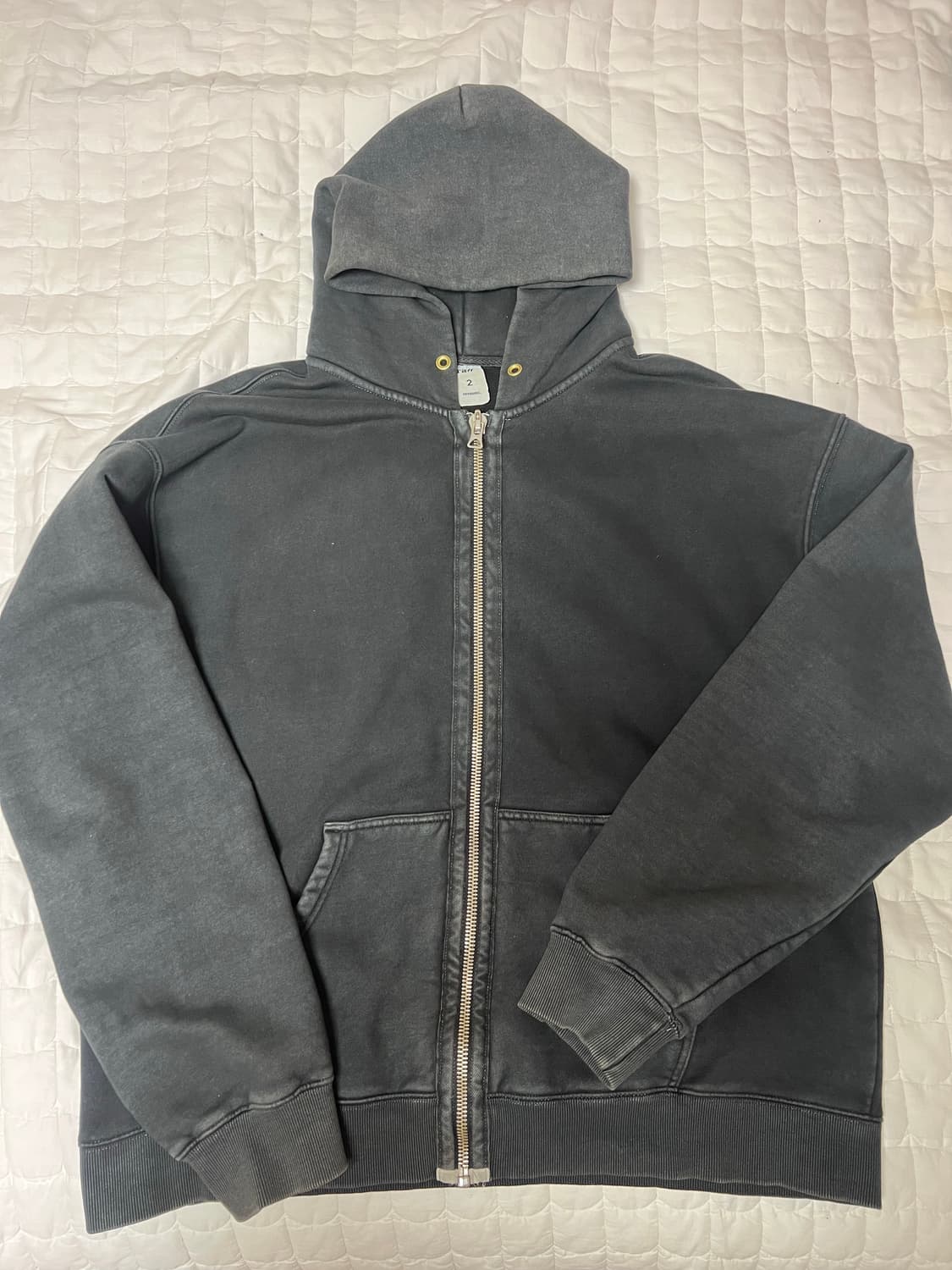 [2] 블라인드파일즈 후드집업 블랙 상품이미지1