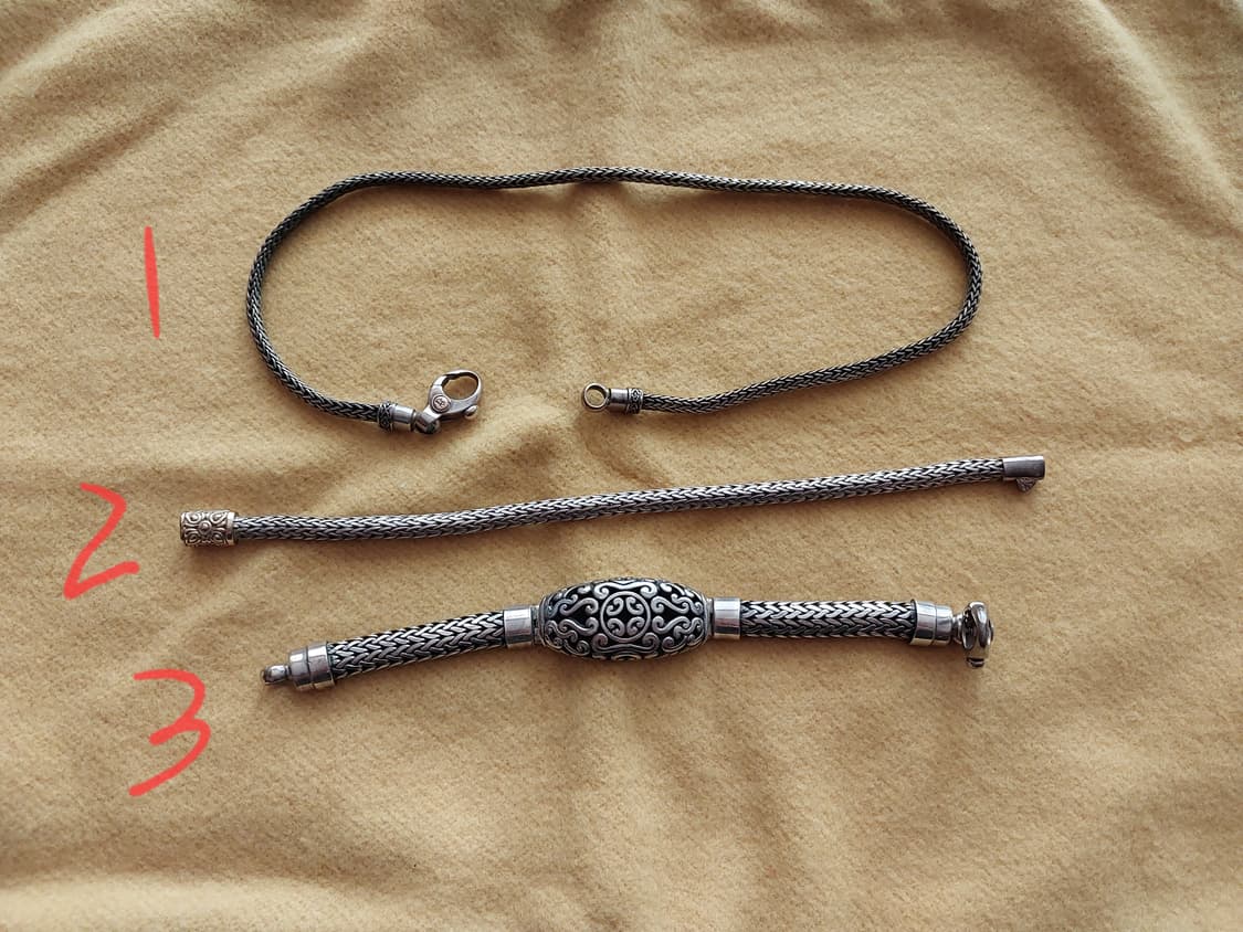 빈티지 팔찌 목걸이 상품이미지1