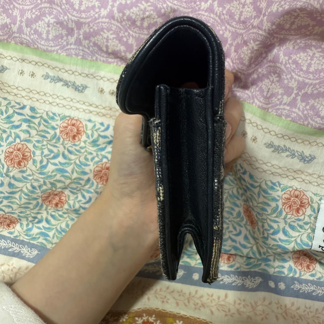 디올 오블리크 새들 카드지갑 상품이미지7