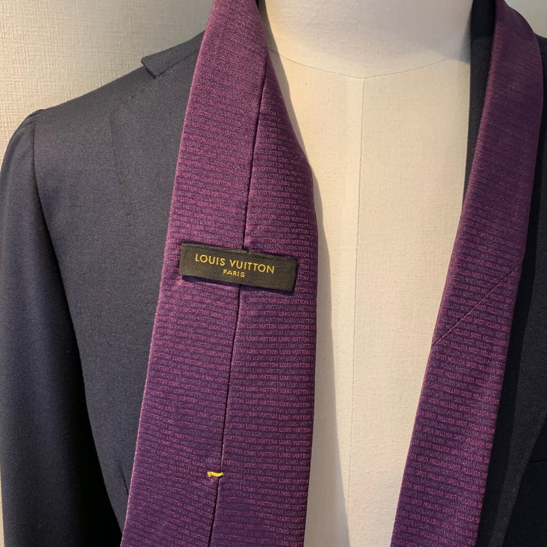루이비통(LOUIS VUITTON) 모노그램 명품넥타이 A+등급 상품이미지2